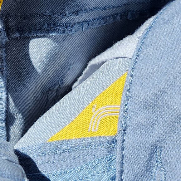 BEAUTIFUL Women's Size 10 Lole BLUE Cotton Stretch Pants - Picture 5 of 9